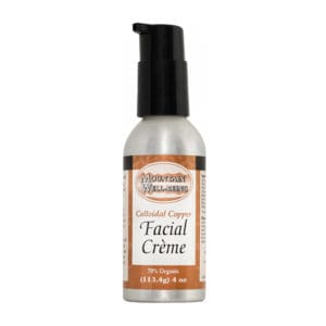 colloidal copper facial creme
