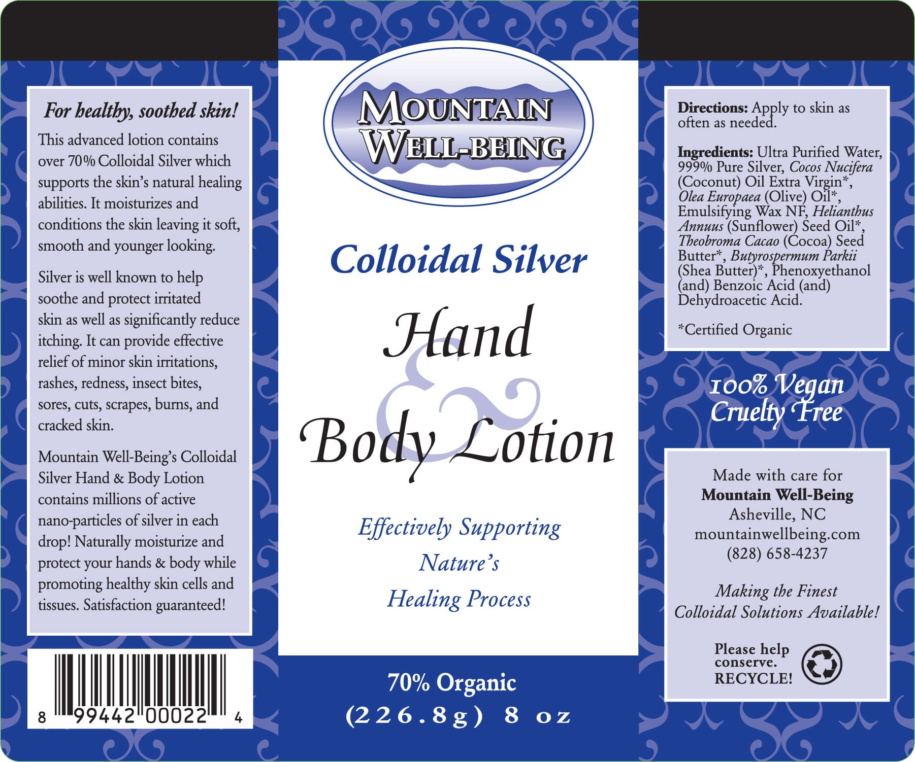 colloidal silver hand
