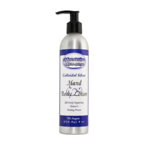 colloidal silver hand body