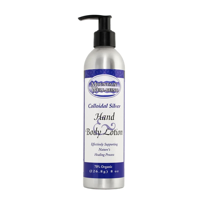 colloidal silver hand body