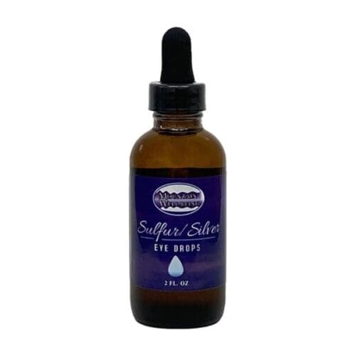 sulfur silver eye drops